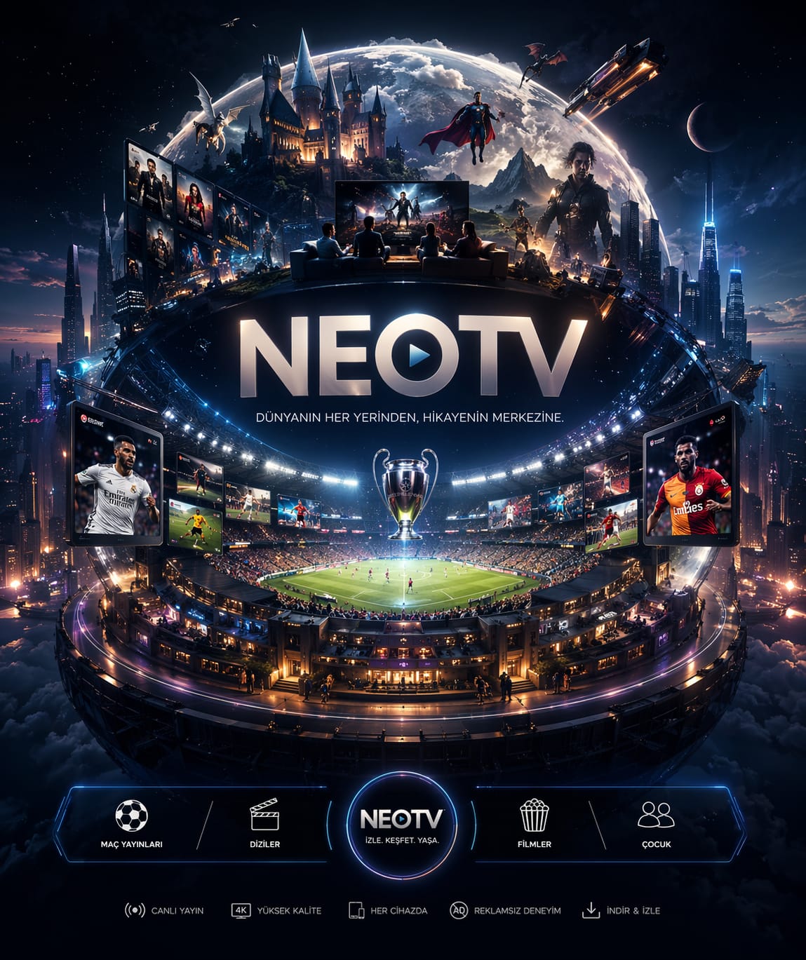 Neotvip IPTV yayın görseli